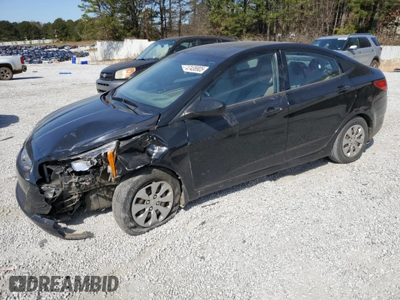 2017 Hyundai Accent SE with VIN KMHCT4AE6HU340758, listed as a Copart auction lot 47438905 with 168,237 mi miles and Salvage Title. Bid and sale history available at carsss.com. Image 1.
