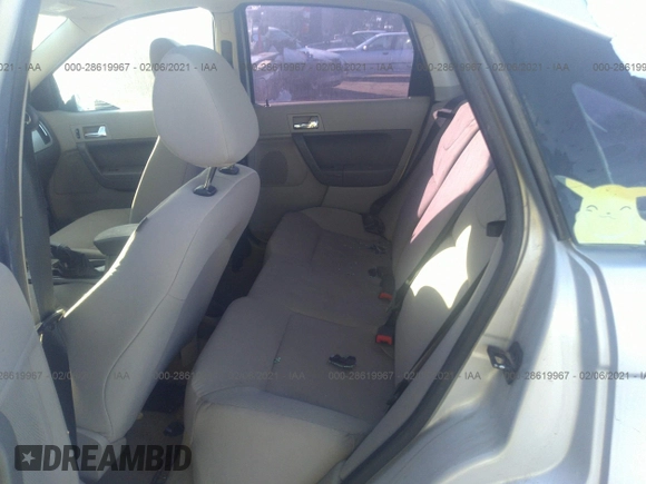 2008 Ford Focus SE with VIN 1FAHP35N78W181598, listed as a IAAI auction lot 41789881 with 95,887 mi miles and . Bid and sale history available at DreamBid. Image 8.