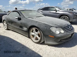 2005 Mercedes-Benz SL with VIN WDBSK76F35F084552, listed as a Copart auction lot 77258574 with Not provided miles and Non repairable. Bid and sale history available at DreamBid. Image 4.
