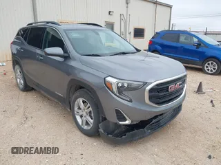 2019 GMC Terrain SLE z VIN 3GKALMEVXKL212521, wystawiony jako IAAI lot #41953234 z przebiegiem 182 696 mil mil oraz . Historia ofert i sprzedaży dostępna na DreamBid. Obrazek 1.