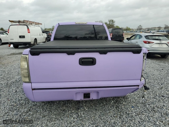 2001 Chevrolet Silverado 1500 LS with VIN 2GCEC19T911305728, listed as a Copart auction lot 47831665 with 360,461 mi miles and Salvage Title. Bid and sale history available at carsss.com. Image 6.