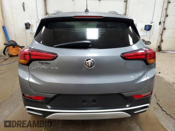 2021 Buick Encore GX Select with VIN KL4MMESL9MB163440, listed as a Copart auction lot 48675515 with 129,455 mi miles and Salvage title. Bid and sale history available at DreamBid. Image 6.