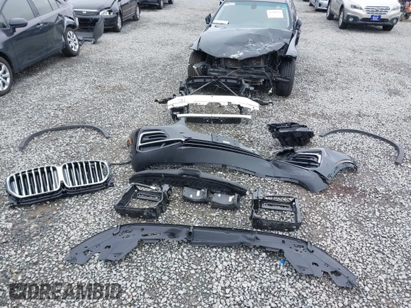 2023 BMW X5 xDrive40i with VIN 5UXCR6C00P9P78885, listed as a IAAI auction lot 42290898 with 11,745 mi miles and . Bid and sale history available at DreamBid. Image 12.