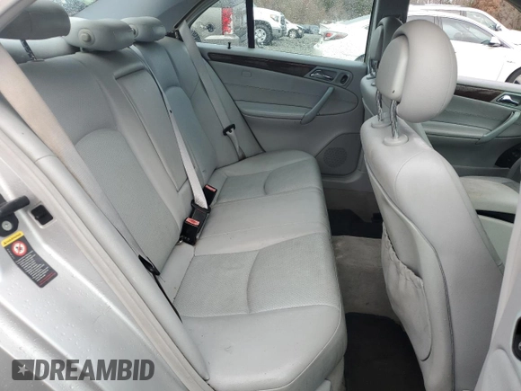 2002 Mercedes-Benz C 230/260/280/320 with VIN WDBRF64J12F268260, listed as a Copart auction lot 83299754 with 159,243 mi miles and Salvage Title. Bid and sale history available at DreamBid. Image 10.