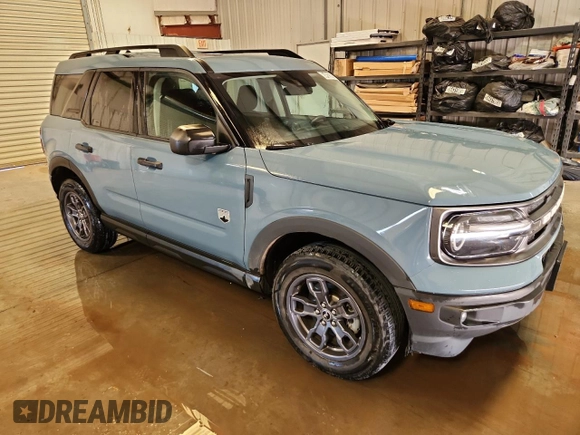 2021 Ford Bronco Sport Big Bend with VIN 3FMCR9B6XMRA95614, listed as a Copart auction lot 65452685 with 94,525 mi miles and Clean title. Bid and sale history available at DreamBid. Image 4.