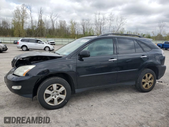 2008 Lexus RX 350 z VIN 2T2HK31U18C051780, wystawiony jako Copart lot #56509925 z przebiegiem 192 569 mil mil oraz Szkoda całkowita • Salvage title. Historia ofert i sprzedaży dostępna na DreamBid. Obrazek 1.