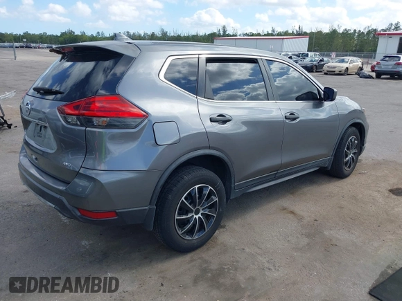 2017 Nissan Rogue SV with VIN KNMAT2MV9HP541757, listed as a IAAI auction lot 41563928 with 141,116 mi miles. Bid and sale history available at carsss.com. Image 4.