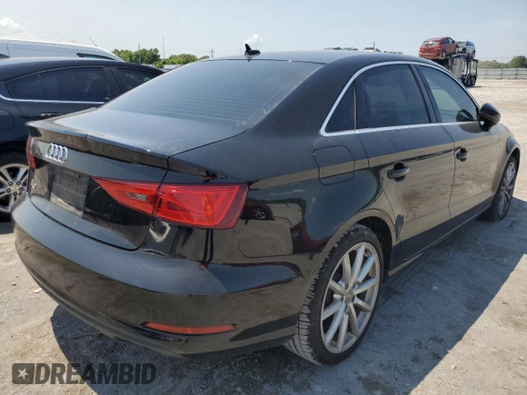 2015 Audi A3 1.8T Premium with VIN WAUACGFF9F1004046, listed as a Copart auction lot 53589172 with 97,696 mi miles. Bid and sale history available at carsss.com. Image 4.