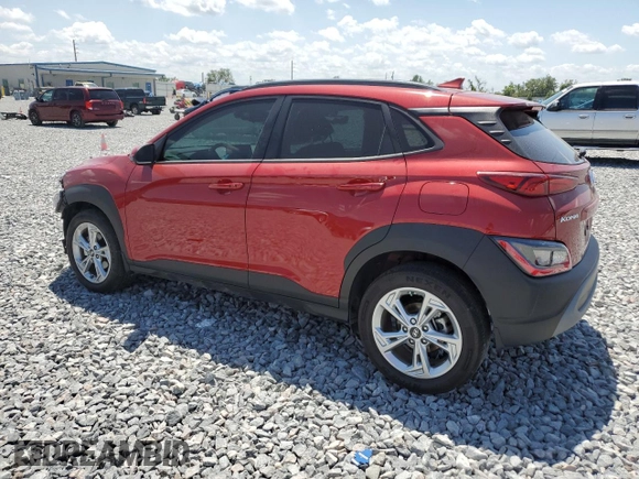 2022 Hyundai Kona SEL with VIN KM8K62AB9NU829955, listed as a Copart auction lot 52787535 with 23,120 mi miles and Salvage Title. Bid and sale history available at DreamBid. Image 2.