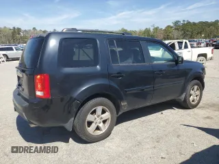 2011 Honda Pilot EX-L with VIN 5FNYF3H75BB055553, listed as a Copart auction lot 49428665 with 131,172 mi miles and Salvage Title. Bid and sale history available at DreamBid. Image 3.