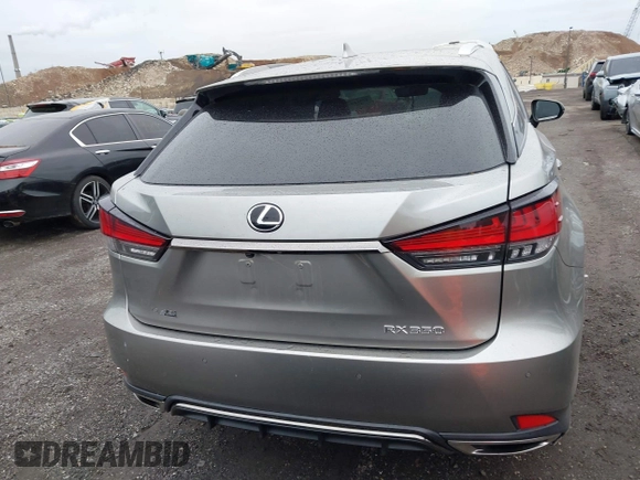 2020 Lexus RX 350 F Sport Performance with VIN 2T2YZMDAXLC234736, listed as a IAAI auction lot 42311426 with 55,955 mi miles and . Bid and sale history available at DreamBid. Image 16.