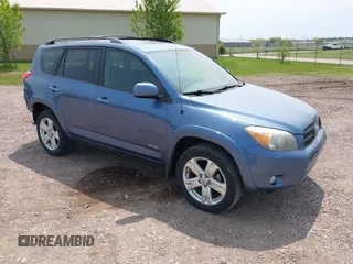 2008 Toyota RAV4 Sport with VIN JTMBD32V685154296, listed as a IAAI auction lot 42385613 with 154,804 mi miles and . Bid and sale history available at DreamBid. Image 1.