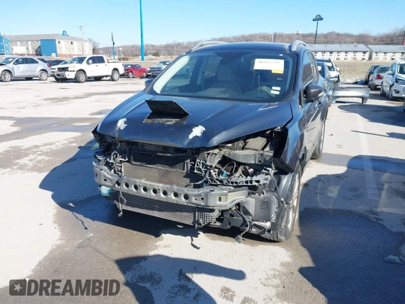 2017 Ford Escape Titanium with VIN 1FMCU0J92HUA26226, listed as a IAAI auction lot 41423259 with 111,076 mi miles. Bid and sale history available at carsss.com. Image 6.