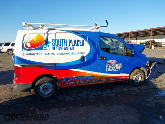 2020 Nissan NV200 S with VIN 3N6CM0KN4LK696673, listed as a IAAI auction lot 41047423 with 120,237 mi miles and . Bid and sale history available at DreamBid. Image 14.