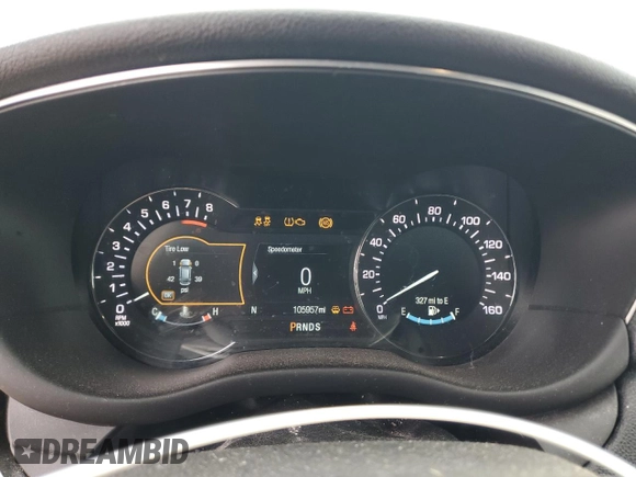 2019 Lincoln MKC Select with VIN 5LMCJ2C96KUL37566, listed as a Copart auction lot 57638585 with 105,957 mi miles and Clean title. Bid and sale history available at DreamBid. Image 9.