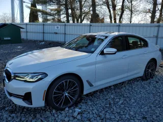 2022 BMW 5 Series 540i xDrive with VIN WBA73BJ03NWX51241, listed as a Copart auction lot 45019975 with 29,376 mi miles and Salvage title. Bid and sale history available at DreamBid. Image 1.