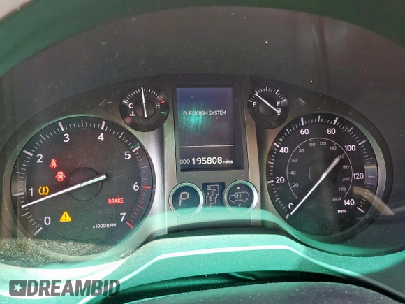 2015 Lexus GX 460 Luxury with VIN JTJJM7FXXF5099327, listed as a Copart auction lot 58763915 with 195,808 mi miles and Salvage title. Bid and sale history available at DreamBid. Image 9.