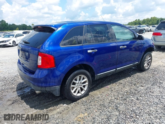 2014 Ford Edge SE with VIN 2FMDK3GC8EBA58632, listed as a IAAI auction lot 42581938 with 221,451 mi miles and . Bid and sale history available at DreamBid. Image 4.