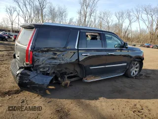 2020 Cadillac Escalade Luxury z VIN 1GYS4BKJ1LR213306, wystawiony jako Copart lot #47806685 z przebiegiem 43 776 mil mil oraz Szkoda całkowita • Salvage title. Historia ofert i sprzedaży dostępna na DreamBid. Obrazek 3.