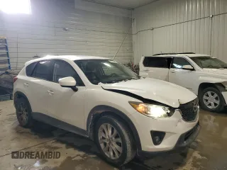2013 Mazda CX-5 Grand Touring with VIN JM3KE4DE0D0105965, listed as a Copart auction lot 45732435 with 212,043 mi miles and Salvage Title. Bid and sale history available at carsss.com. Image 4.