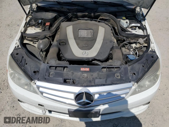 2010 Mercedes-Benz C 350 Sport with VIN WDDGF5GB9AR114616, listed as a Copart auction lot 62102435 with 186,707 mi miles and Clean title. Bid and sale history available at DreamBid. Image 11.