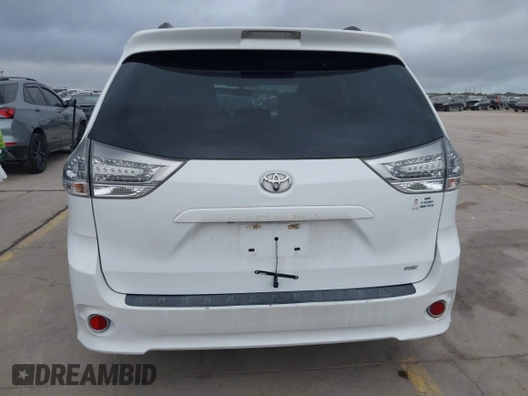 2012 Toyota Sienna SE with VIN 5TDXK3DC8CS276491, listed as a IAAI auction lot 41107014 with 96,266 mi miles. Bid and sale history available at carsss.com. Image 16.