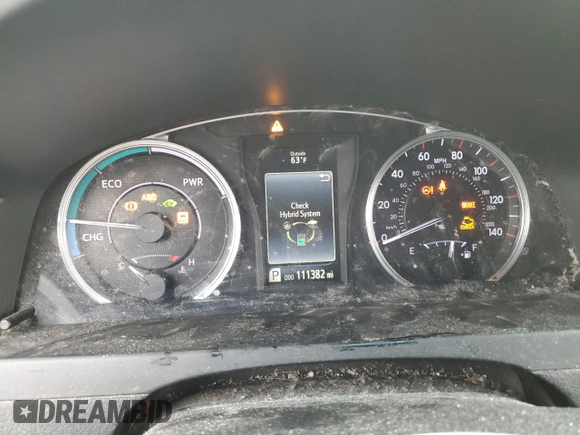 2017 Toyota Camry Hybrid LE with VIN 4T1BD1FK2HU221157, listed as a Copart auction lot 51337735 with 111,382 mi miles and Salvage Title. Bid and sale history available at carsss.com. Image 9.