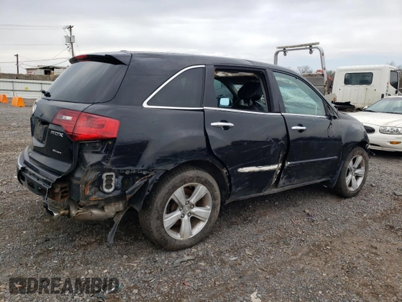 2010 Acura MDX with VIN 2HNYD2H24AH510223, listed as a Copart auction lot 53186435 with 152,591 mi miles and Clean Title. Bid and sale history available at carsss.com. Image 3.