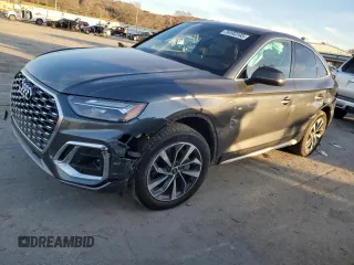 2022 Audi Q5 Sportback S line Premium с VIN WA14AAFY1N2000564, выставлен на аукционе Copart как лот 76183193 с пробегом 32 631 миль миль и . История ставок и продаж доступна на DreamBid. Изображение 1.