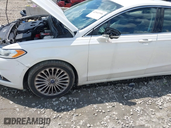 2013 Ford Fusion Titanium with VIN 3FA6P0K93DR140685, listed as a IAAI auction lot 42541546 with 132,465 mi miles and . Bid and sale history available at DreamBid. Image 6.