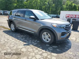 2022 Ford Explorer XLT z VIN 1FMSK7DH5NGA05779, wystawiony jako Copart lot #54621085 z przebiegiem 25 617 mil mil oraz Szkoda całkowita • Salvage title. Historia ofert i sprzedaży dostępna na DreamBid. Obrazek 4.