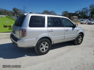 2007 Honda Pilot EX with VIN 5FNYF28407B033435, listed as a Copart auction lot 47786615 with 140,176 mi miles and Salvage Title. Bid and sale history available at carsss.com. Image 3.