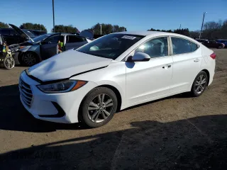 2017 Hyundai Elantra Limited with VIN 5NPD84LF8HH155931, listed as a Copart auction lot 48143025 with 95,254 mi miles and Salvage Title. Bid and sale history available at DreamBid. Image 1.
