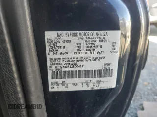 2024 Ford F-250 XL with VIN 1FTNX20F22ED34621, listed as a Copart auction lot 62929955 with 402,527 mi miles and Clean title. Bid and sale history available at DreamBid. Image 12.