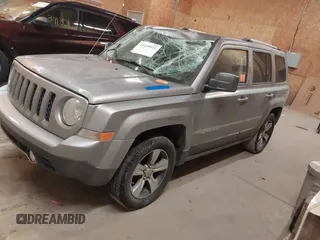 2017 Jeep Patriot High Altitude with VIN 1C4NJRFB6HD162543, listed as a IAAI auction lot 41439921 with 106,152 mi miles. Bid and sale history available at carsss.com. Image 2.