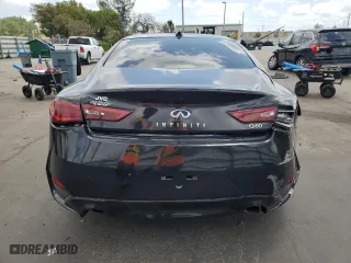 2017 Infiniti Q60 3.0t Premium with VIN JN1EV7EK1HM362520, listed as a Copart auction lot 53841655 with 76,282 mi miles and Clean Title. Bid and sale history available at carsss.com. Image 6.