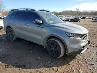 2023 Kia Sorento X-Line S with VIN 5XYRLDLCXPG189093, listed as a Copart auction lot 42477735 with 60,702 mi miles and Salvage Title. Bid and sale history available at DreamBid. Image 11.
