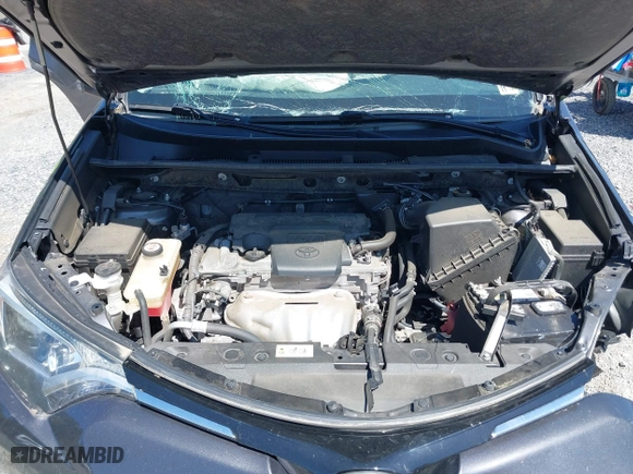 2018 Toyota RAV4 LE with VIN JTMBFREV0JJ722483, listed as a IAAI auction lot 41982973 with 83,012 mi miles. Bid and sale history available at carsss.com. Image 10.