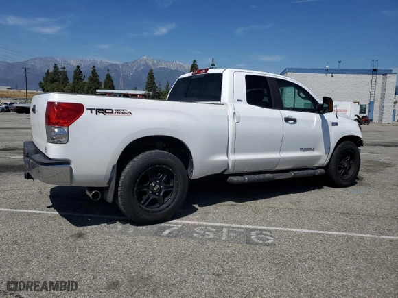 2007 Toyota Tundra SR5 with VIN 5TFRV54157X009741, listed as a Copart auction lot 50253685 with 134,444 mi miles and Salvage Title. Bid and sale history available at carsss.com. Image 3.