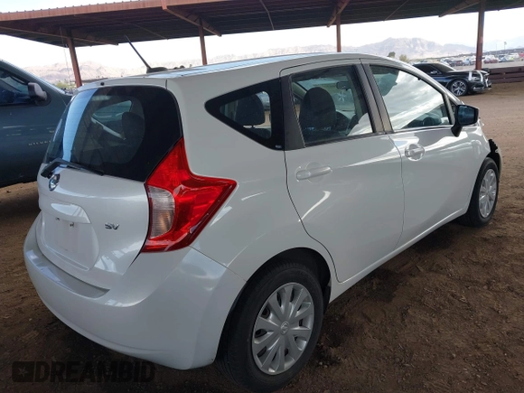 2016 Nissan Note SV with VIN 3N1CE2CP2GL404243, listed as a IAAI auction lot 42047755 with 89,688 mi miles and . Bid and sale history available at DreamBid. Image 4.