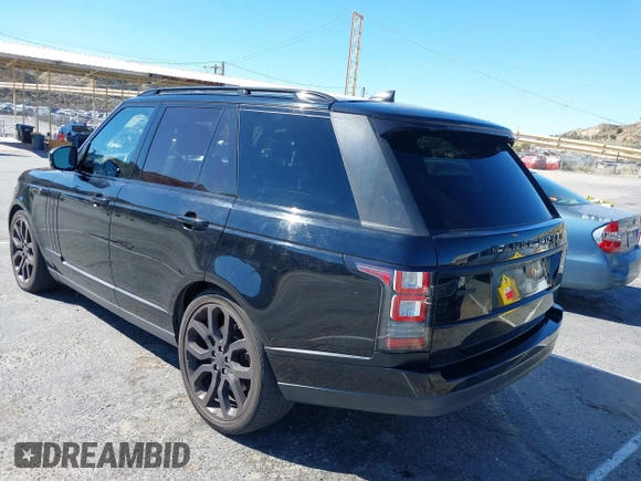 2017 Land Rover Range Rover z VIN SALGS2FE9HA347512, wystawiony jako IAAI lot #41616415 z przebiegiem 53 913 mil mil oraz . Historia ofert i sprzedaży dostępna na DreamBid. Obrazek 3.
