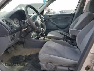 2002 Honda Civic EX with VIN 1HGES26782L051944, listed as a Copart auction lot 47958055 with 286,468 mi miles and Salvage Title. Bid and sale history available at DreamBid. Image 7.