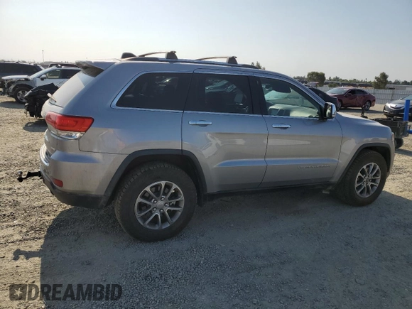 2014 Jeep Grand Cherokee Limited with VIN 1C4RJFBM1EC416751, listed as a Copart auction lot 59562825 with 171,766 mi miles and Salvage title. Bid and sale history available at DreamBid. Image 3.