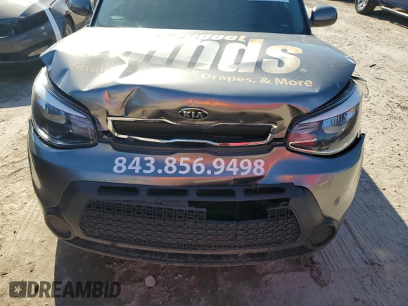 2016 Kia Soul with VIN KNDJN2A22G7362074, listed as a Copart auction lot 87255764 with 80,909 mi miles and Salvage Title. Bid and sale history available at carsss.com. Image 12.