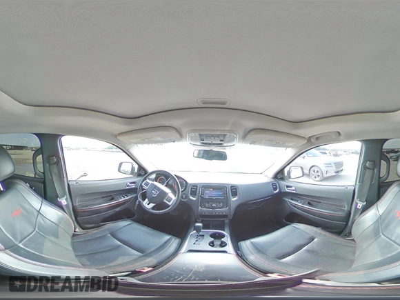 2013 Dodge Durango R/T with VIN 1C4SDHCT7DC697592, listed as a Copart auction lot 59778425 with 150,904 mi miles and Salvage title. Bid and sale history available at DreamBid. Image 14.