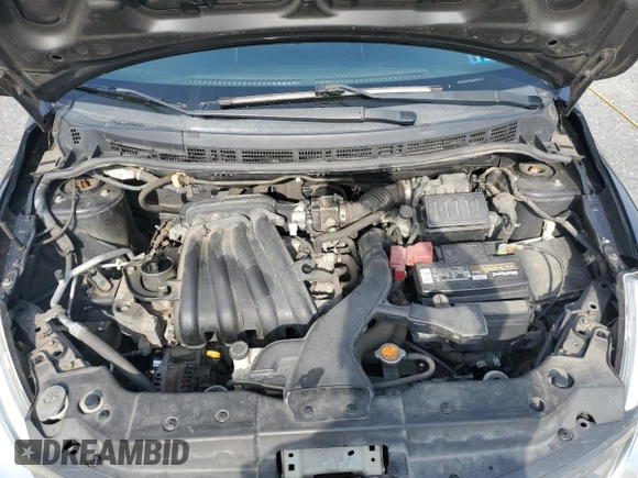 2010 Nissan Versa 1.6 with VIN 3N1CC1AP2AL353742, listed as a Copart auction lot 51812995 with 171,690 mi miles and Salvage title. Bid and sale history available at DreamBid. Image 11.