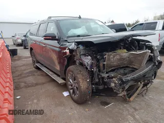 2021 Ford Expedition Max Limited with VIN 1FMJK2AT0MEA56091, listed as a IAAI auction lot 41161507 with Not Provided miles and . Bid and sale history available at DreamBid. Image 1.