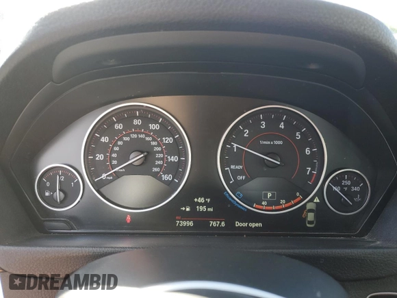 2017 BMW 4 Series 440i with VIN WBA4P1C51HK522546, listed as a Copart auction lot 47303864 with 73,996 mi miles and . Bid and sale history available at carsss.com. Image 9.