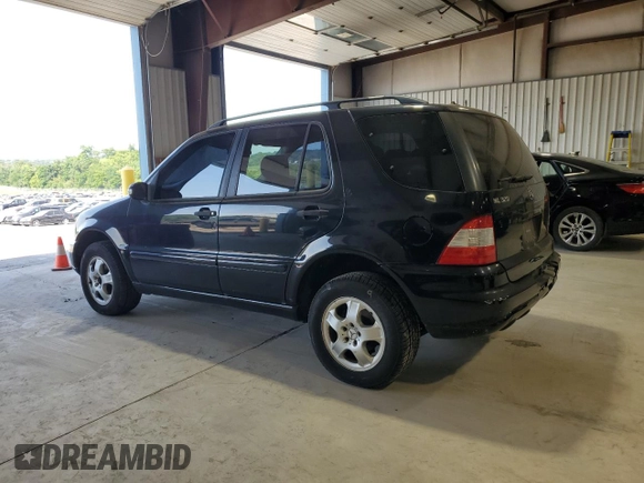 2003 Mercedes-Benz M-Class 3.2L with VIN 4JGAB54EX3A397258, listed as a Copart auction lot 67455154 with 176,642 mi miles and Salvage Title. Bid and sale history available at carsss.com. Image 2.