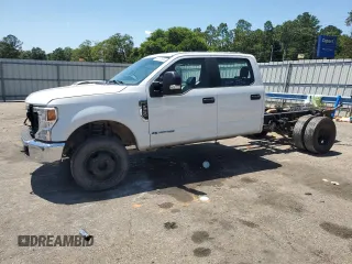 2020 Ford F-350 XL with VIN 1FD8W3HT7LED12661, listed as a Copart auction lot 58137334 with 107,290 mi miles and Salvage title. Bid and sale history available at DreamBid. Image 1.